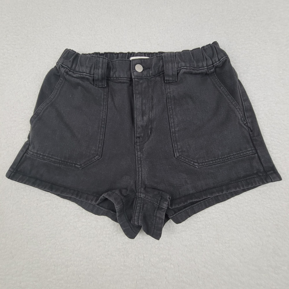Pacsun Black Distressed High Waisted Denim Shorts Womens Medium M Summer Casual